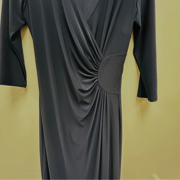 Chic Navy Long Sleeve Dress size M - Picture 6 of 6